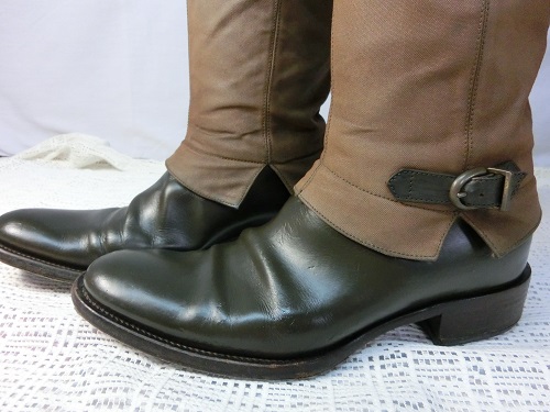 ブーツのリペア後